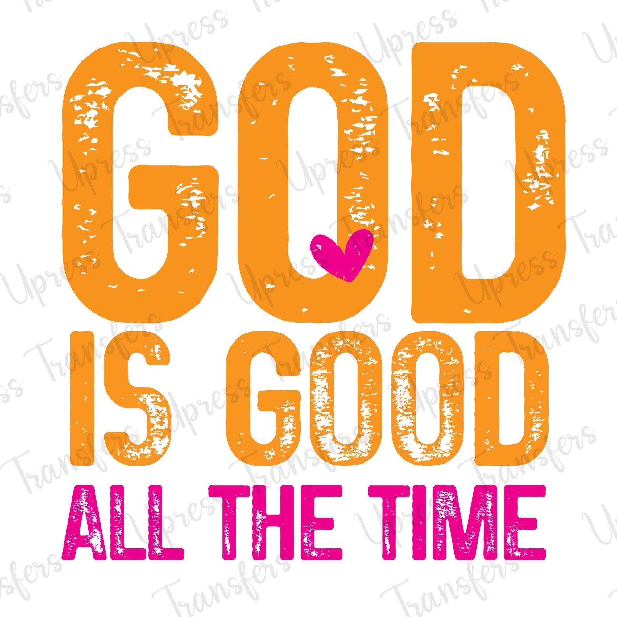 God Is Good Distressed