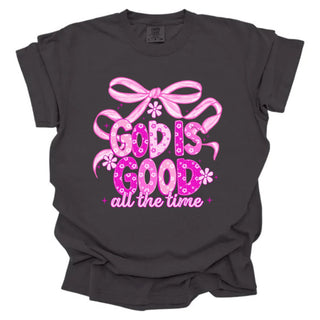 God Is Good Girly Pink