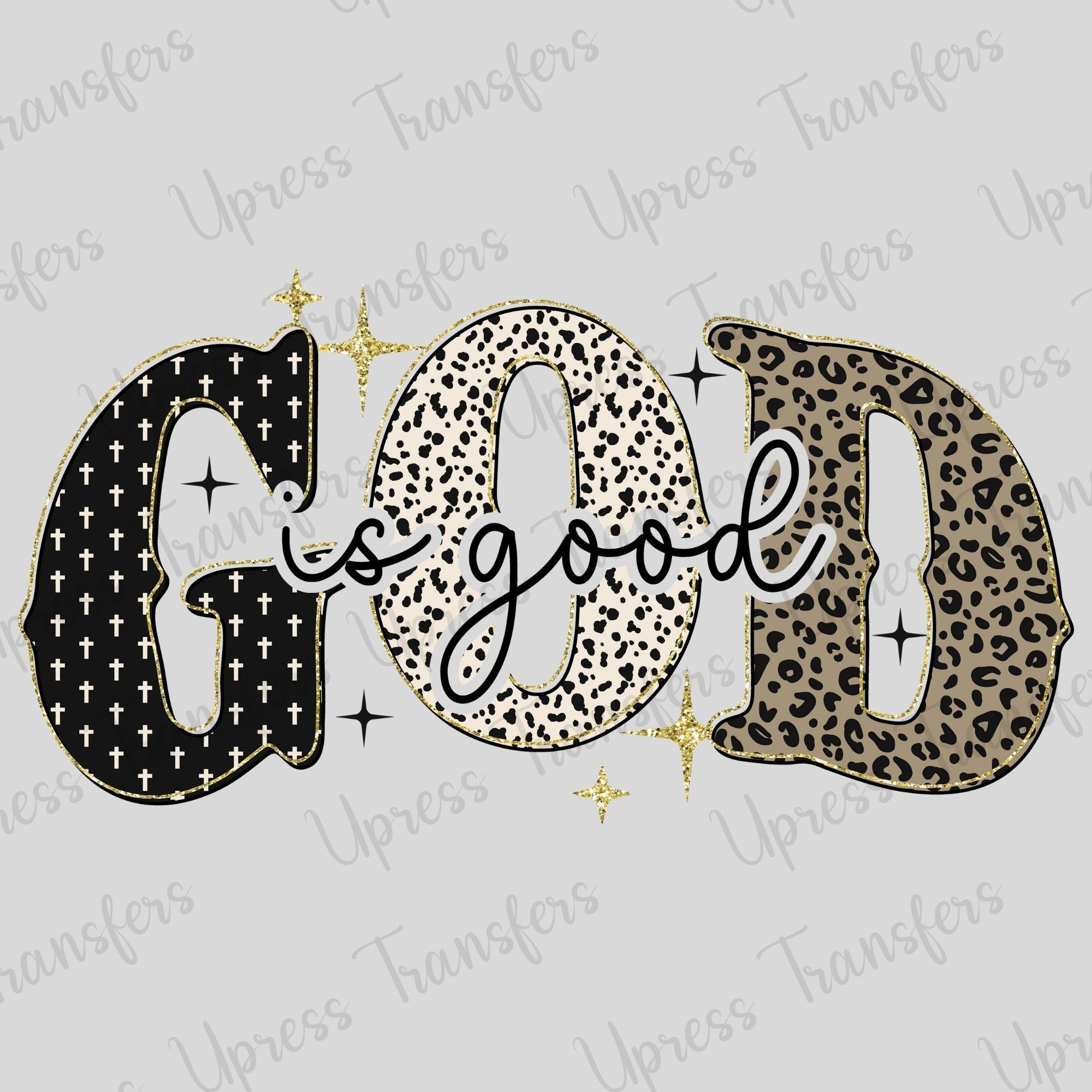 God Is Good Trendy Patterns