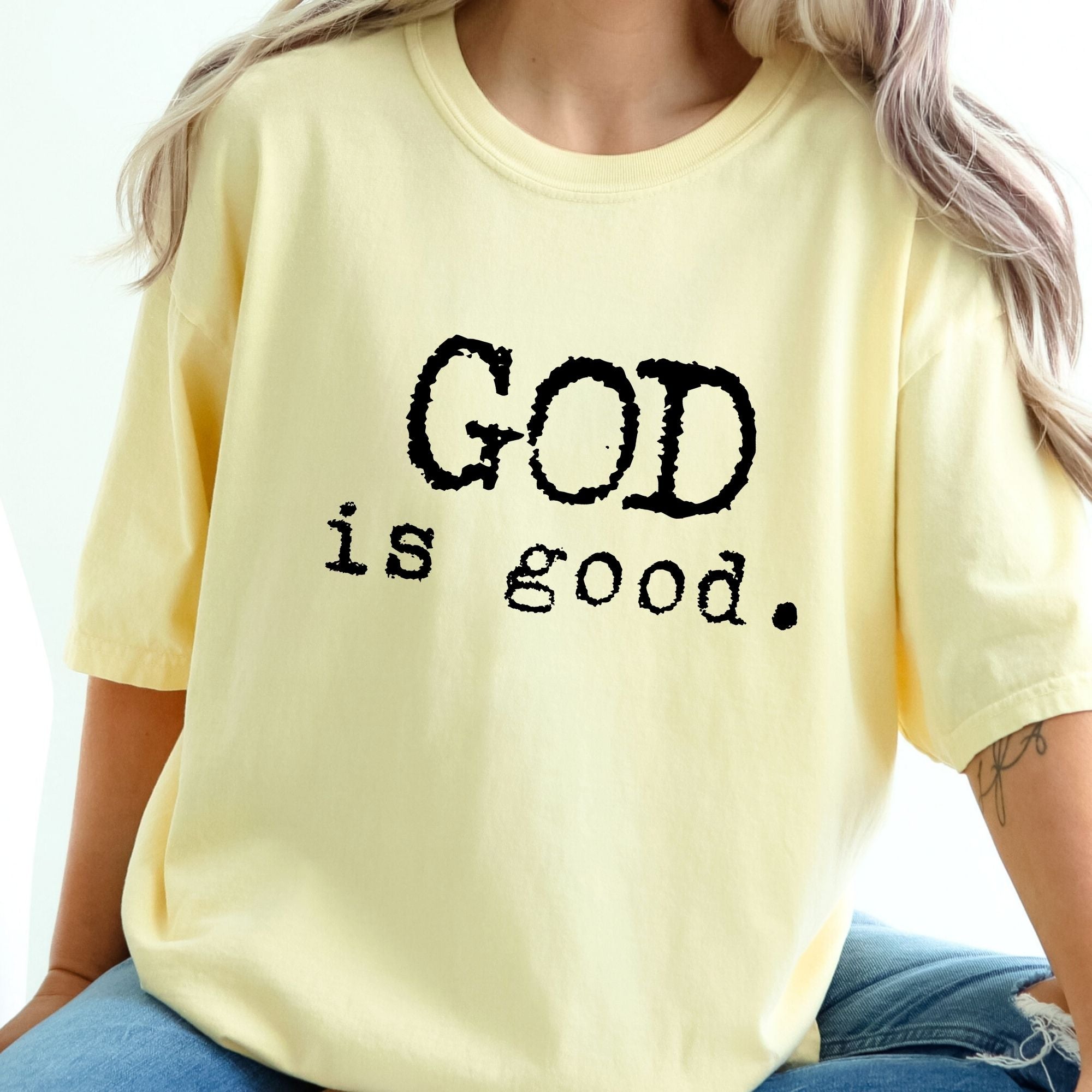 God Is Good Typewriter