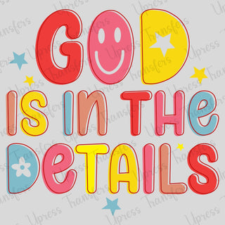 God Is In The Details Cutesy