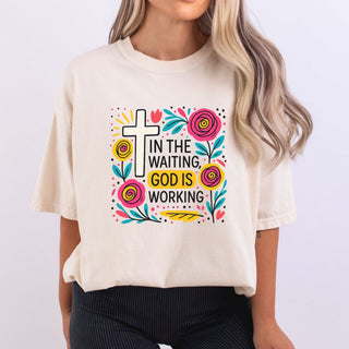 God Is Working Floral