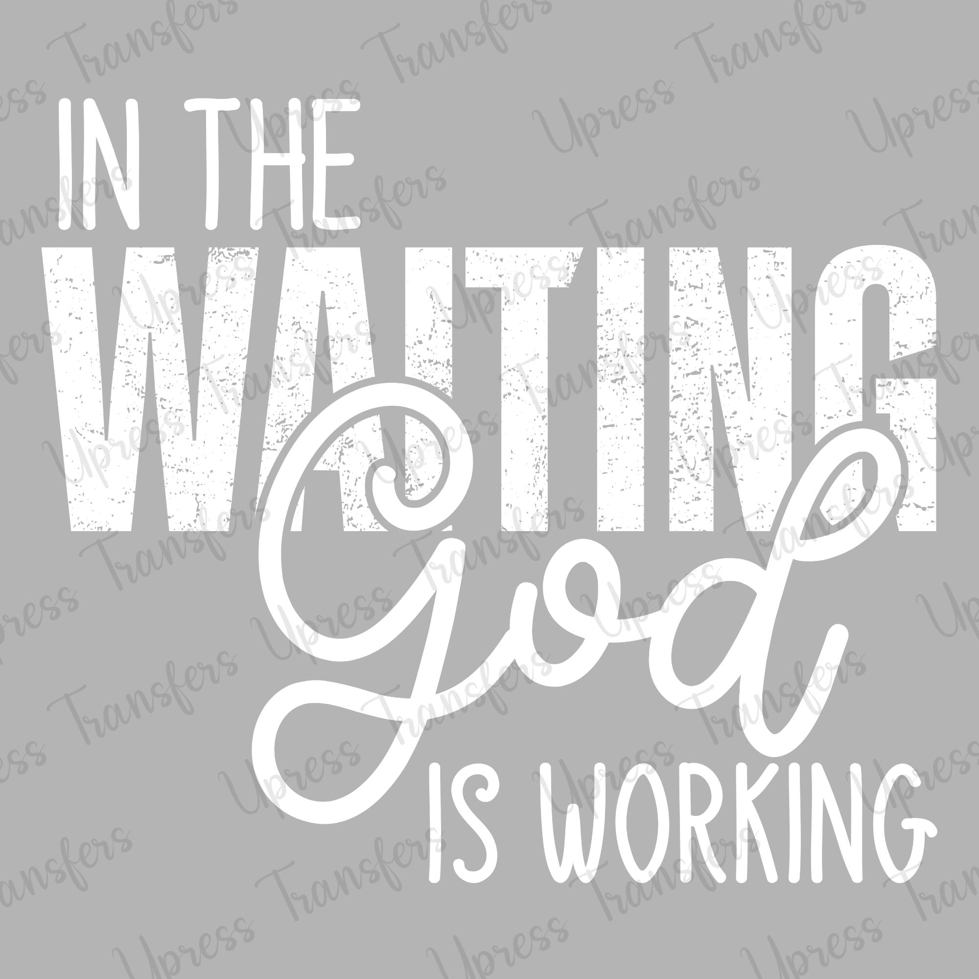 God Is Working White