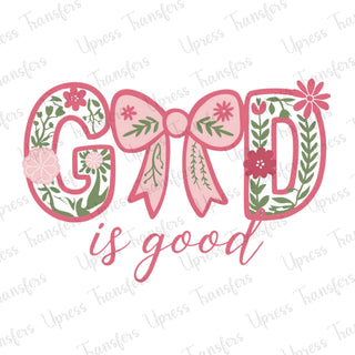 God is Good Floral