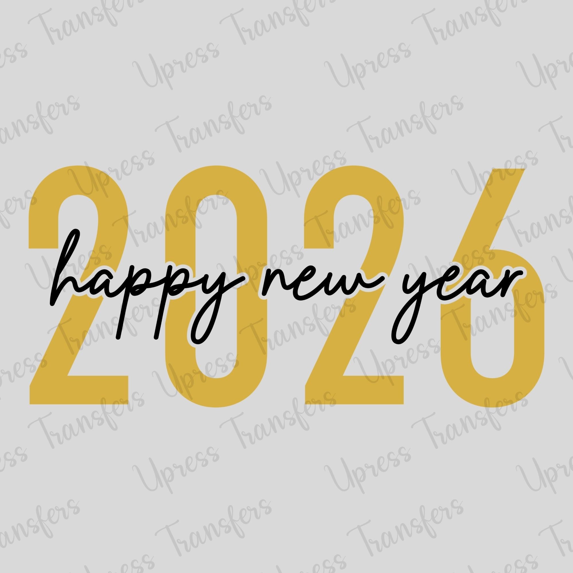 Gold 2026 Happy New Year