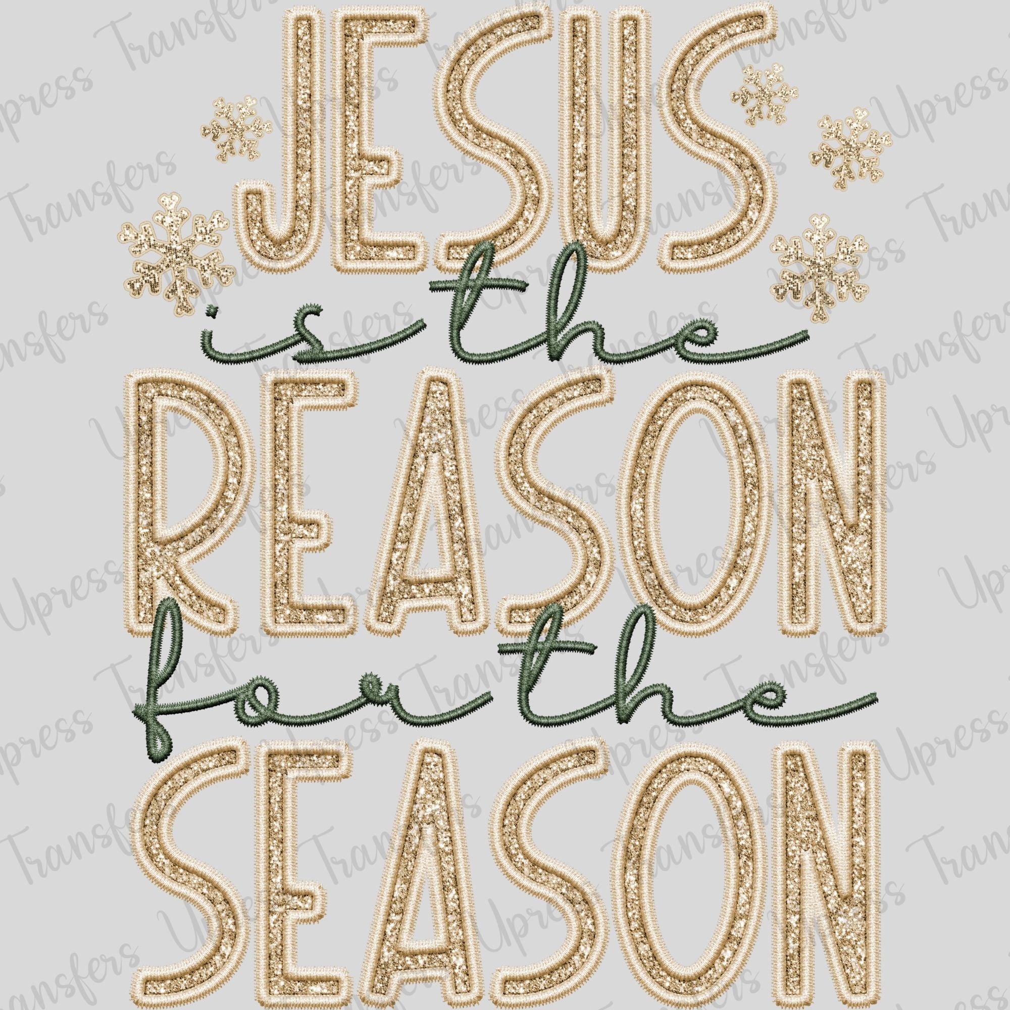 Gold Jesus Is The Reason