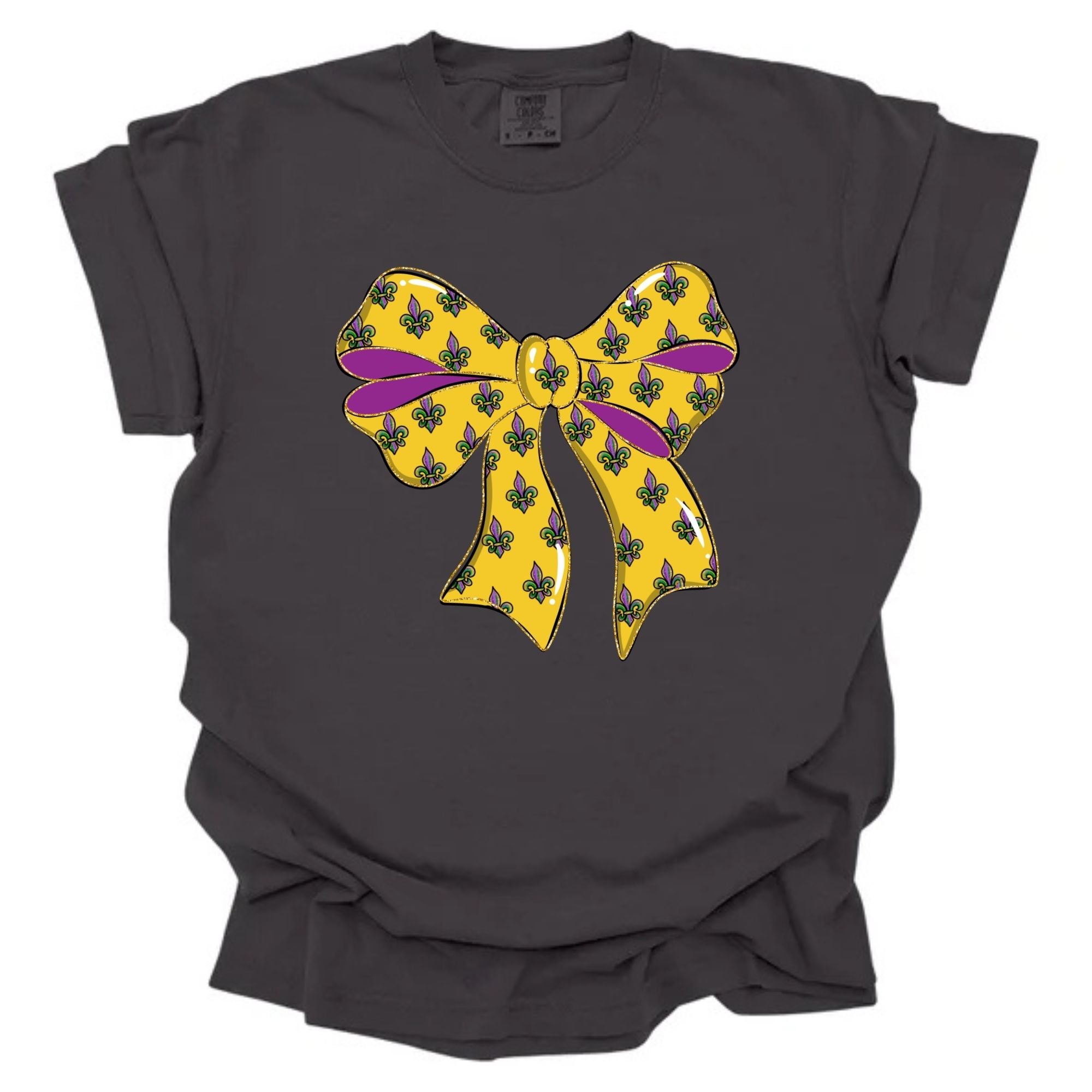 Gold Mardi Bow