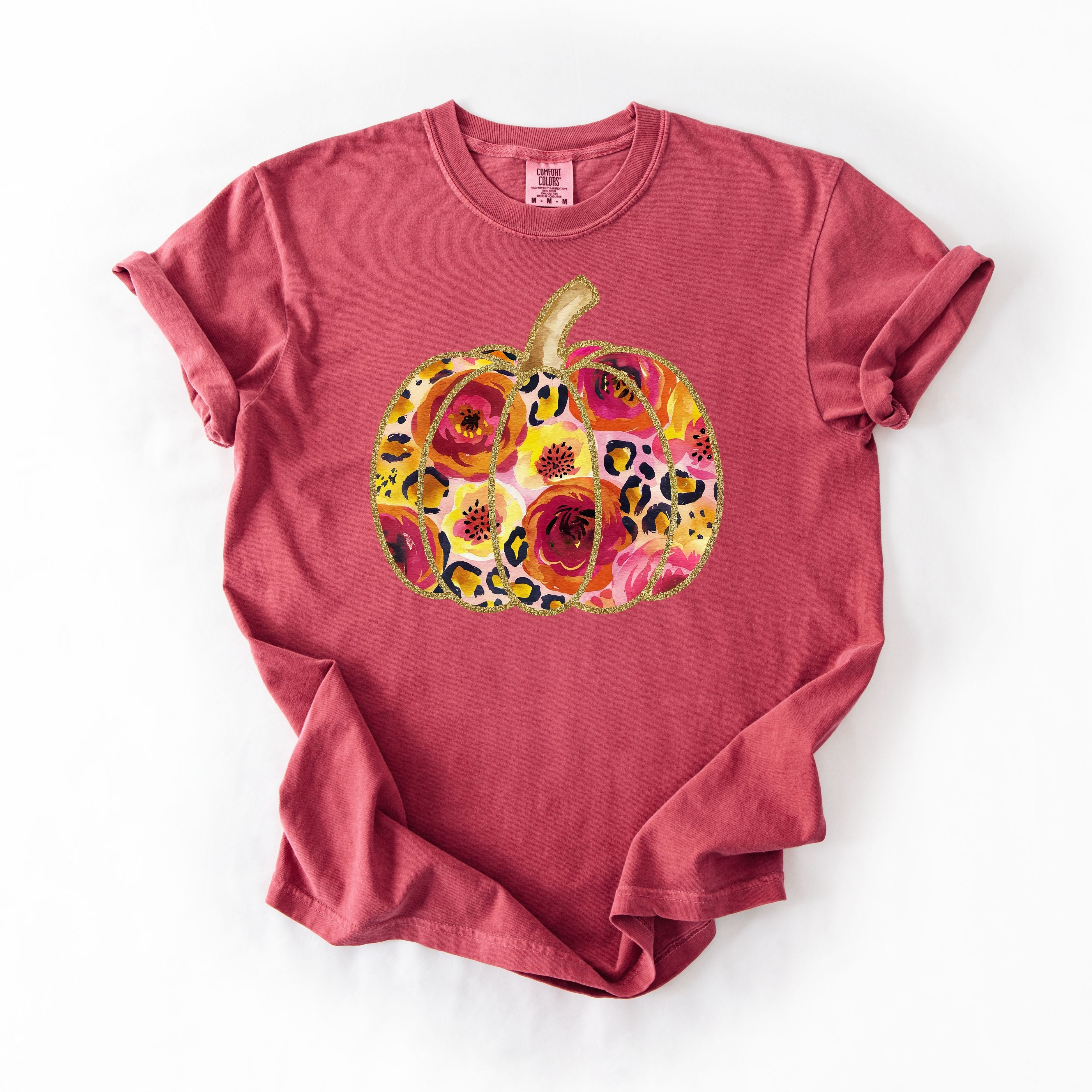 Gold Pumpkin Floral