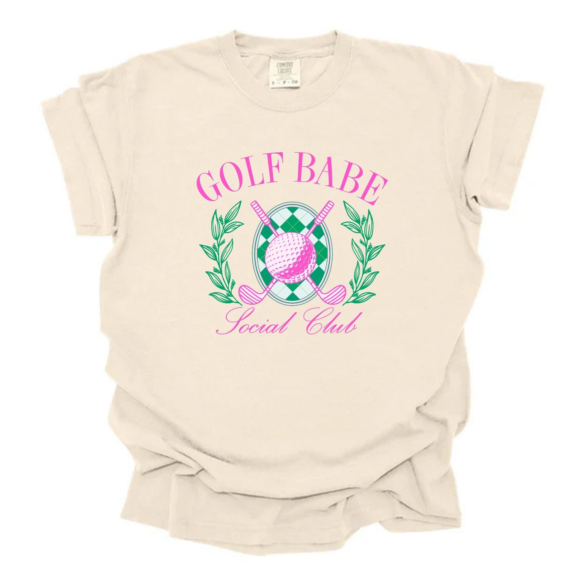 Golf Babe Green and Pink