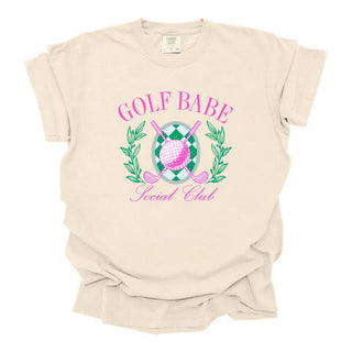 Golf Babe Green and Pink