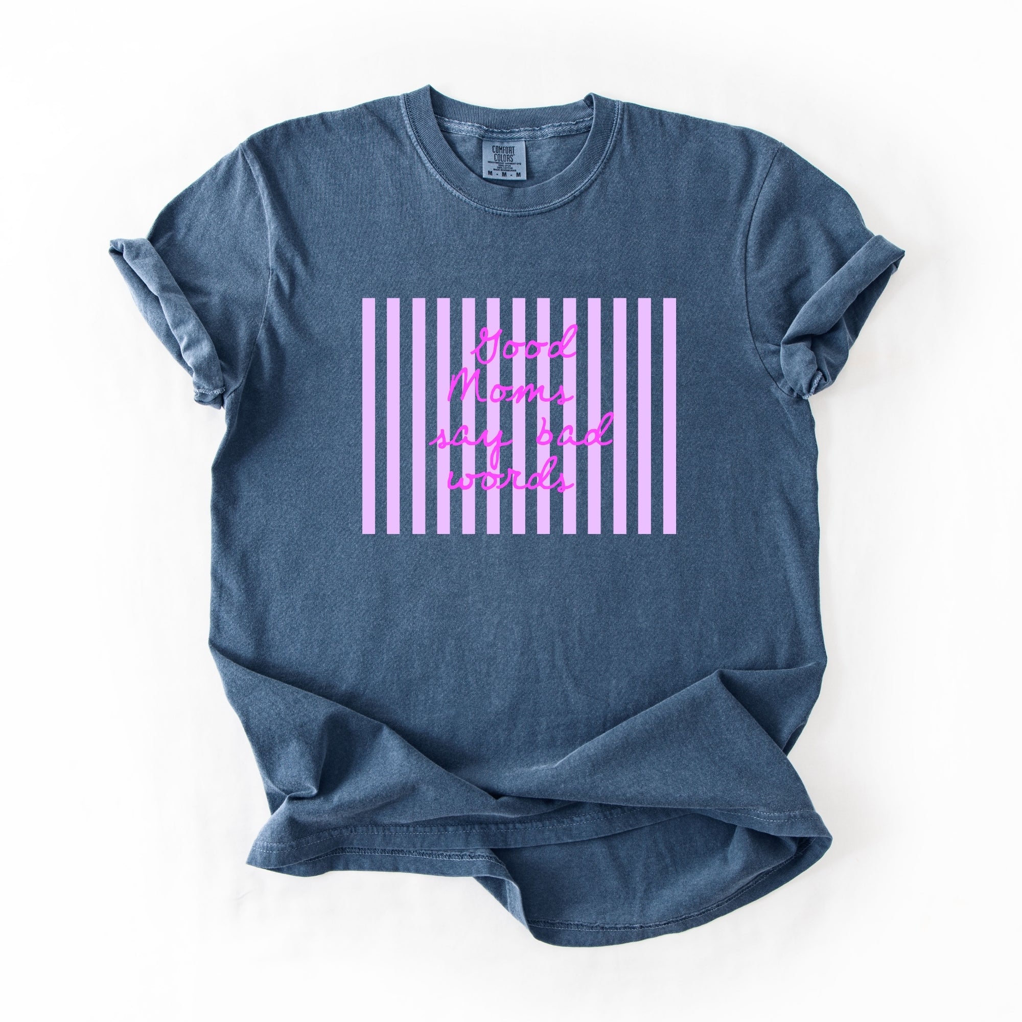 Good Moms Pink Stripes