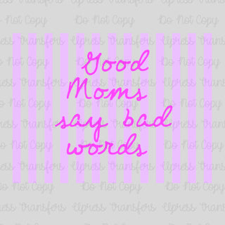 Good Moms Pink Stripes