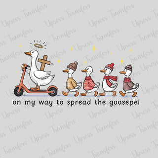 Goose Headed To Spread