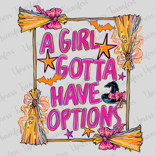 Gotta Have Options