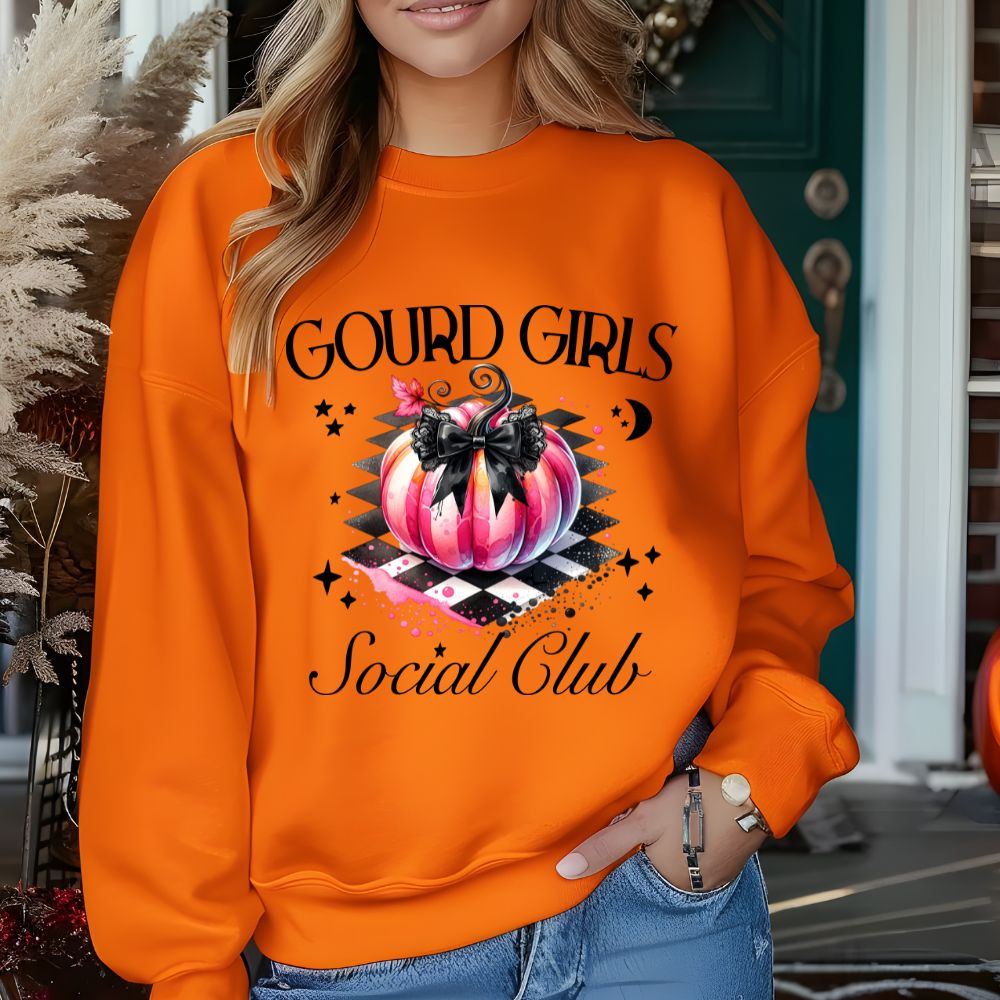 Gourd Girls Social Club Pumpkin