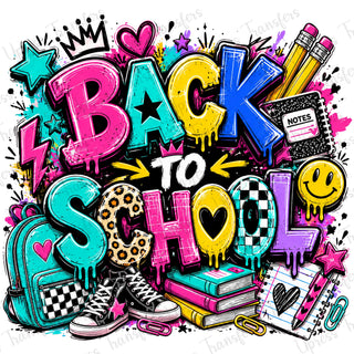 Graffiti Back to school Cutesy