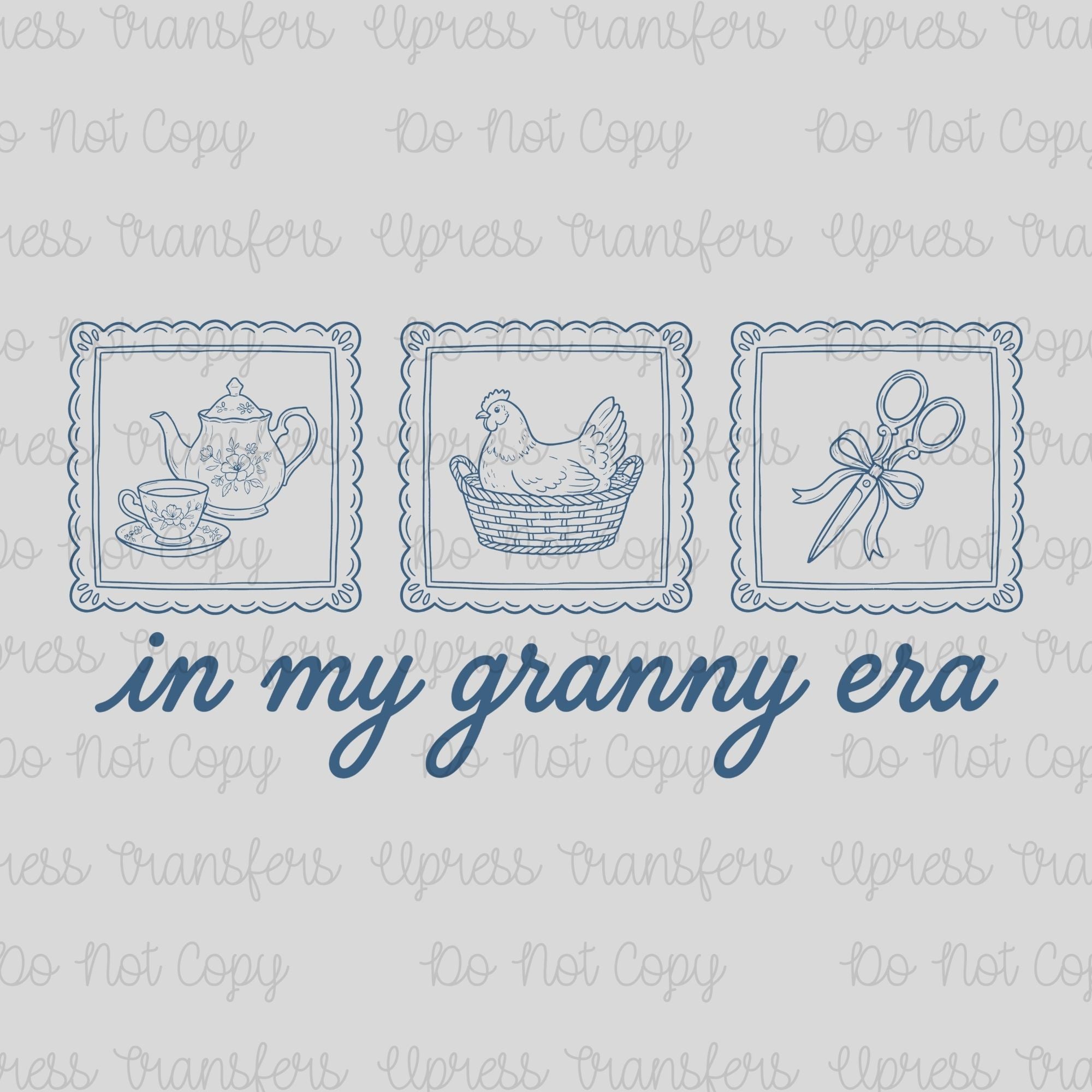 Granny Era Blue Frames
