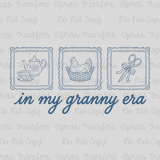 Granny Era Blue Frames