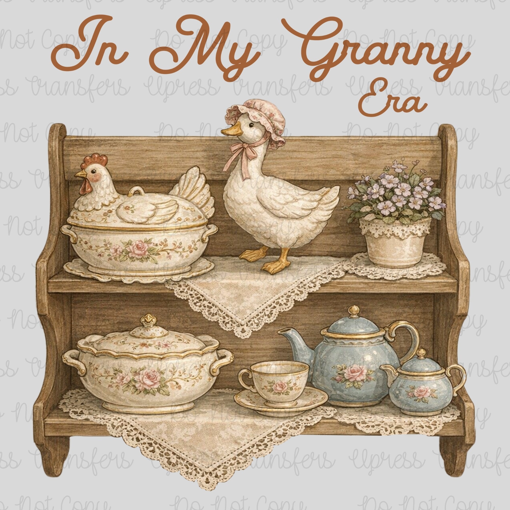 Granny Era Vintage Shelf
