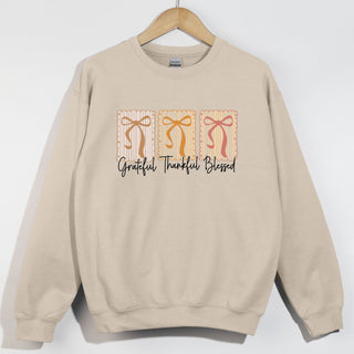 Grateful Thankful Blessed Bosw Trio Frames