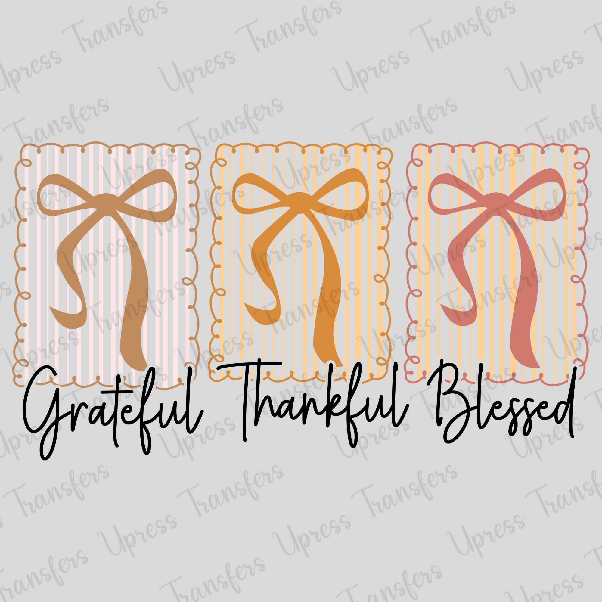 Grateful Thankful Blessed Bosw Trio Frames