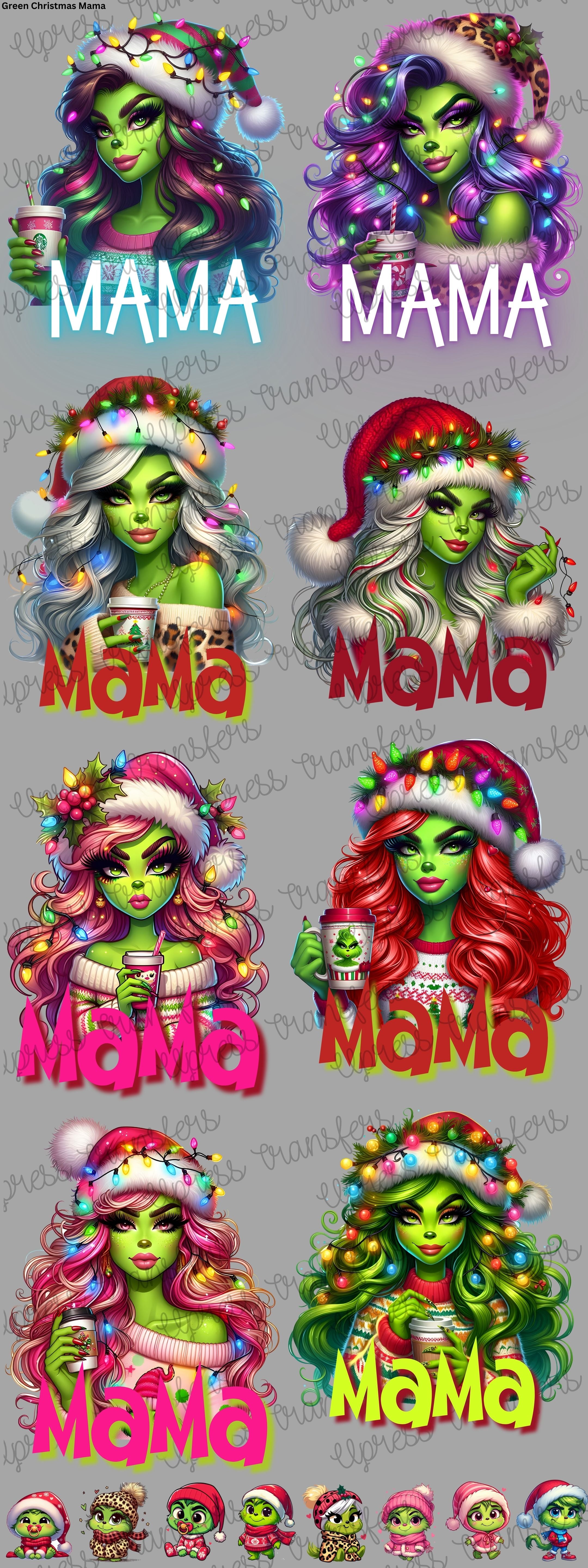 Green Christmas Mama