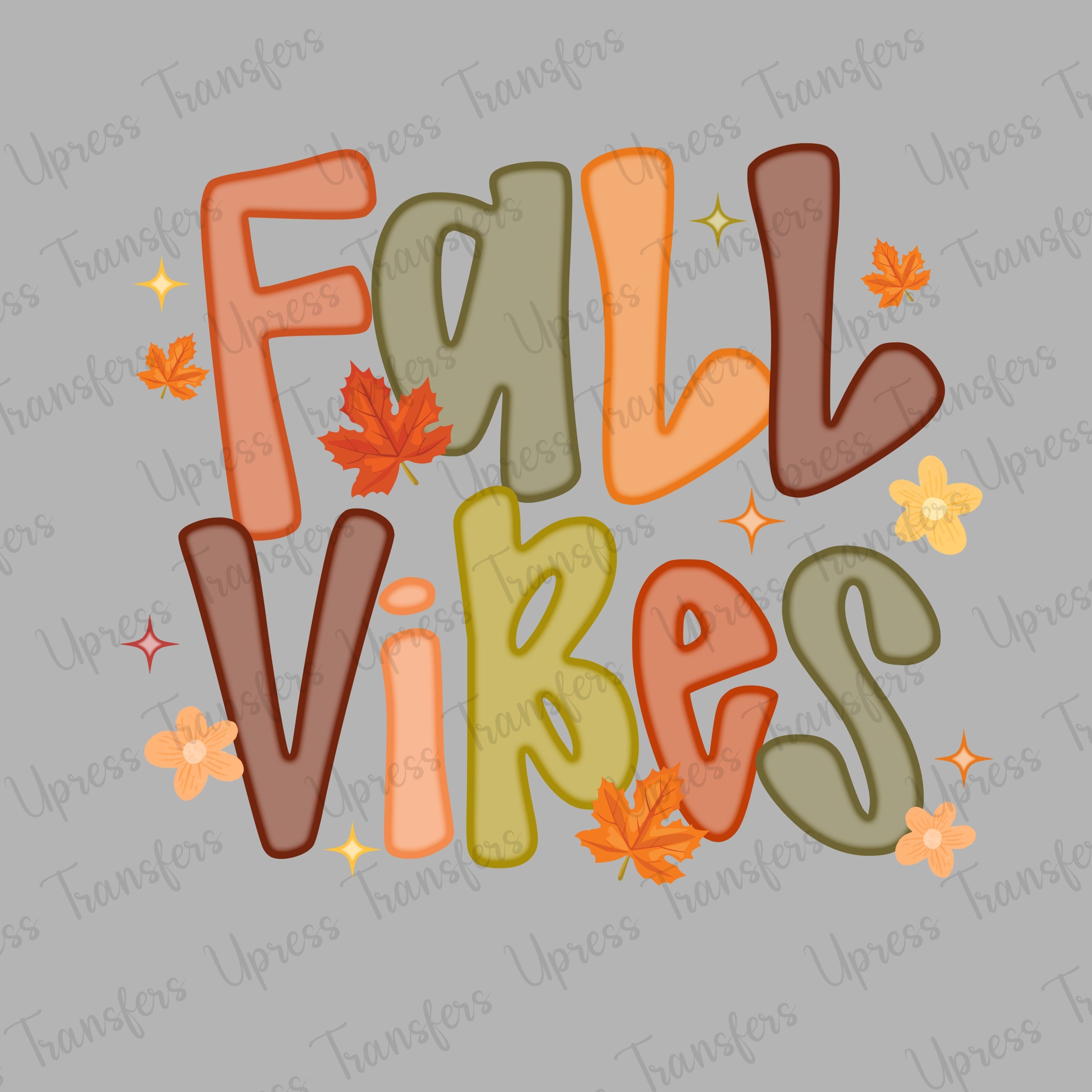 Green Fall Leafs