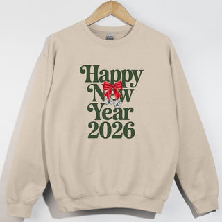 Green Happy New Year 2026