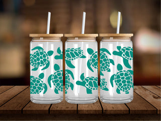 Green Sea Turtles 16 Oz Wrap