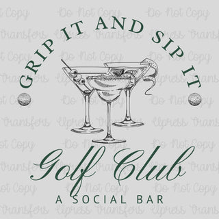 Grip It And Sip It Golf
