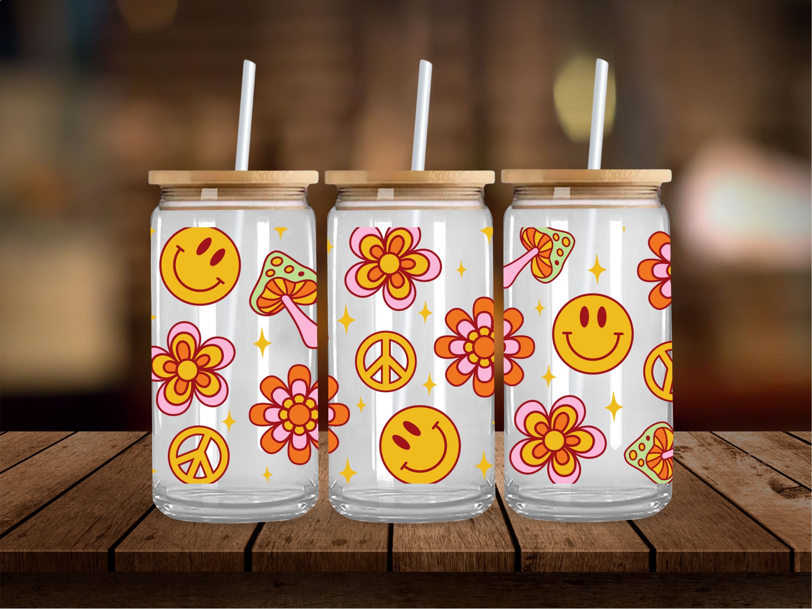 Groovy Pattern 16 Oz Wrap