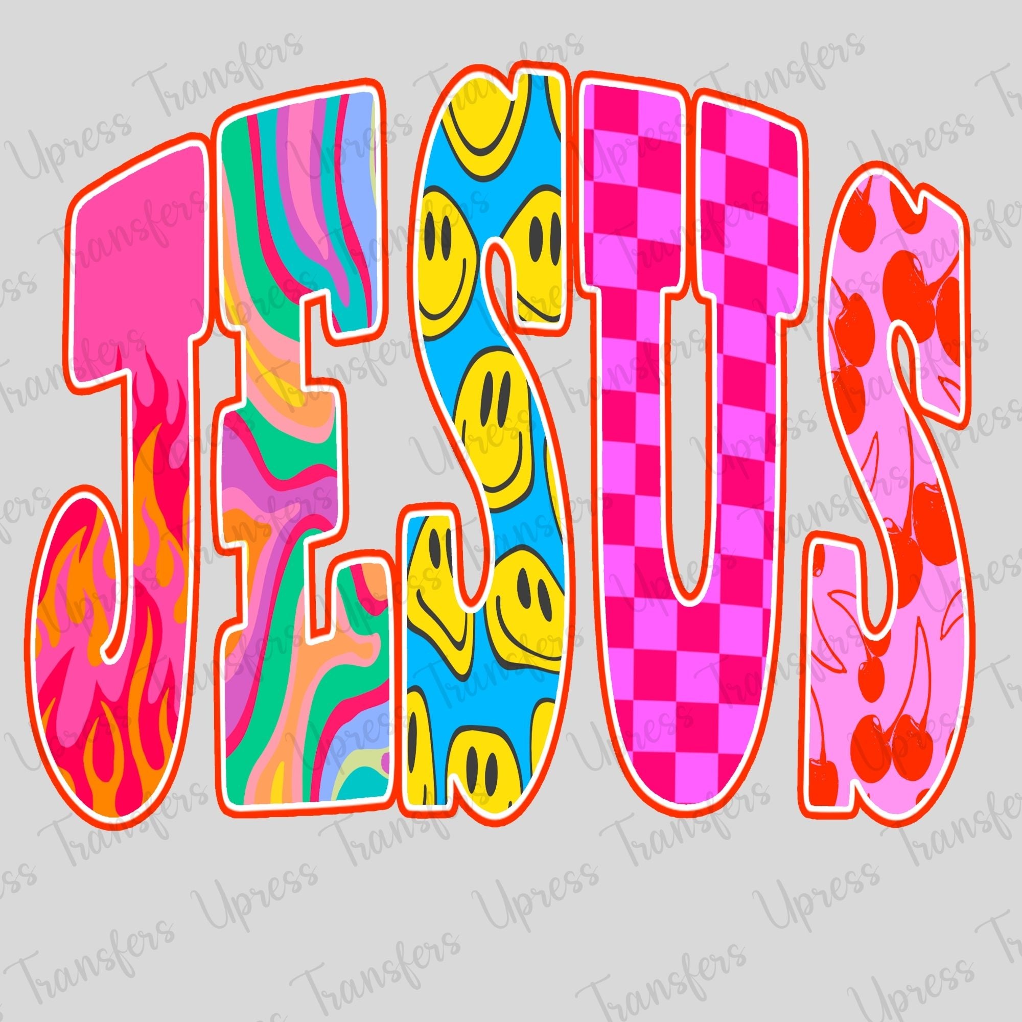 Groovy Patterns Jesus