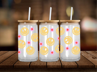 Groovy Smiley 16 Oz Wrap