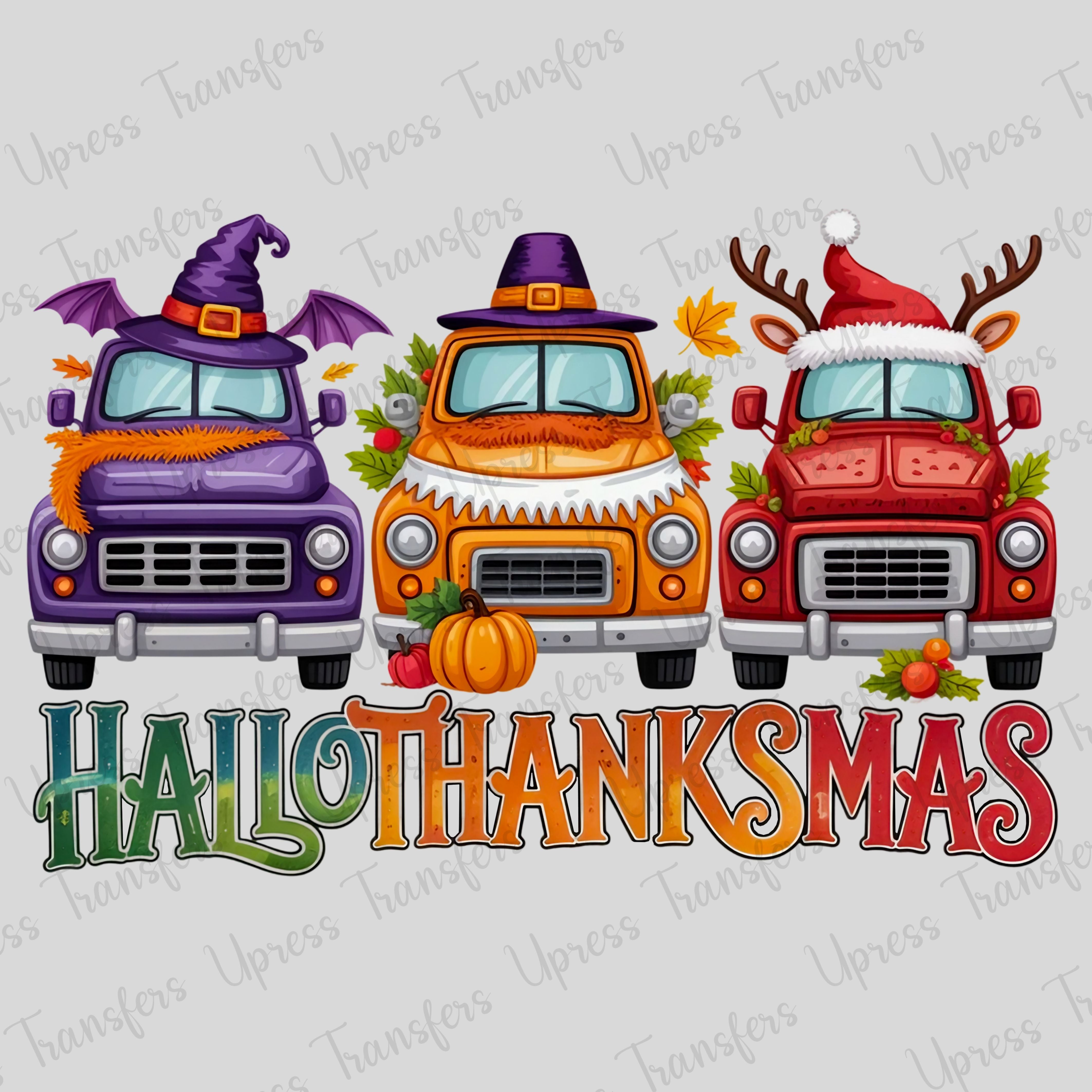 Hallothanksmas Trucks