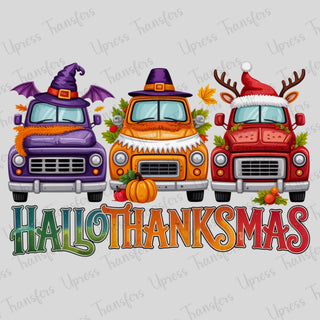 Hallothanksmas Trucks