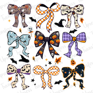 Halloween Patterned Bows and Things