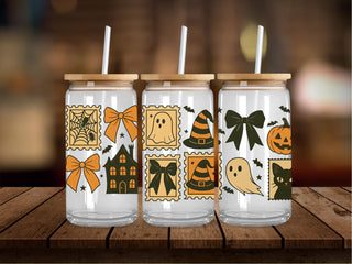 Halloween Stamps 16 Oz Wrap