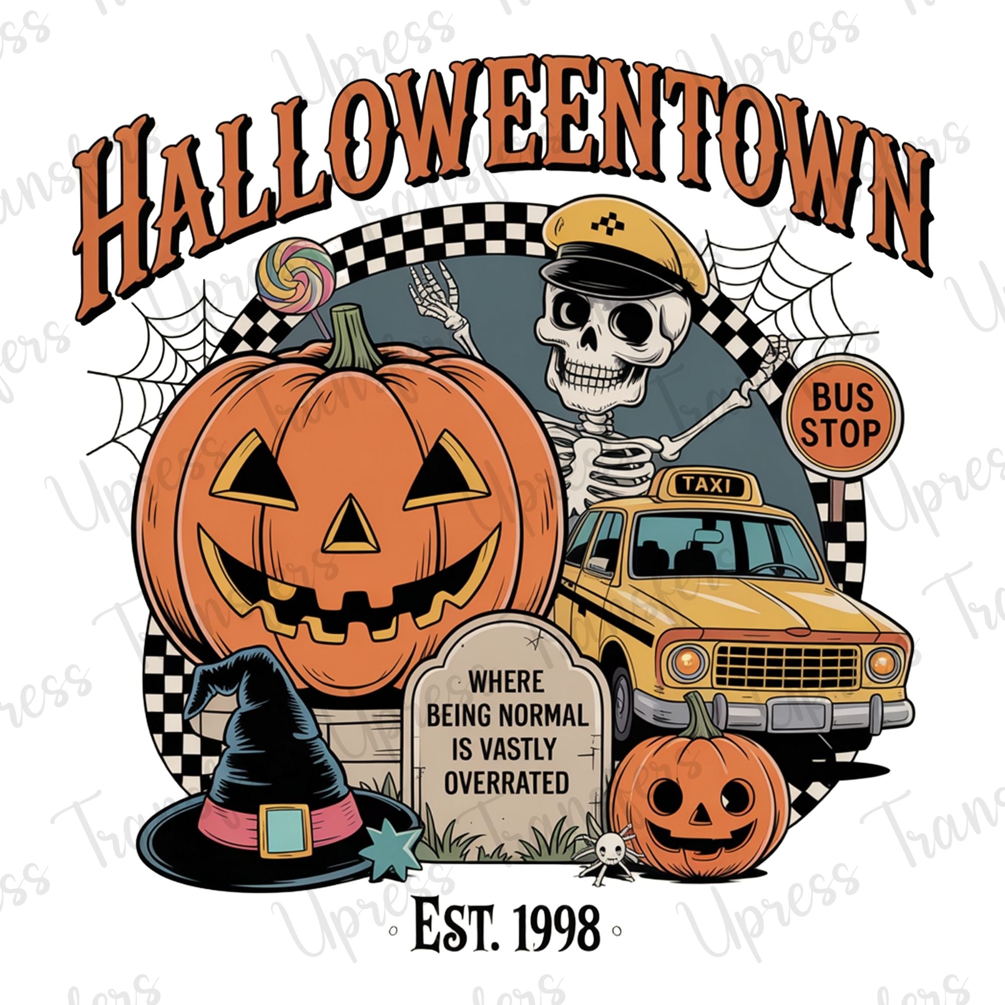 Halloweentown Bus Stop