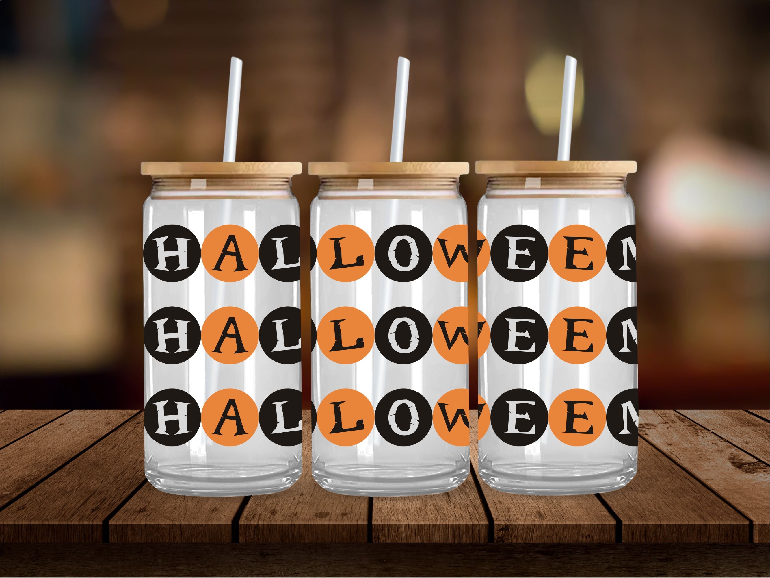 Halloween x3 16 Oz Wrap