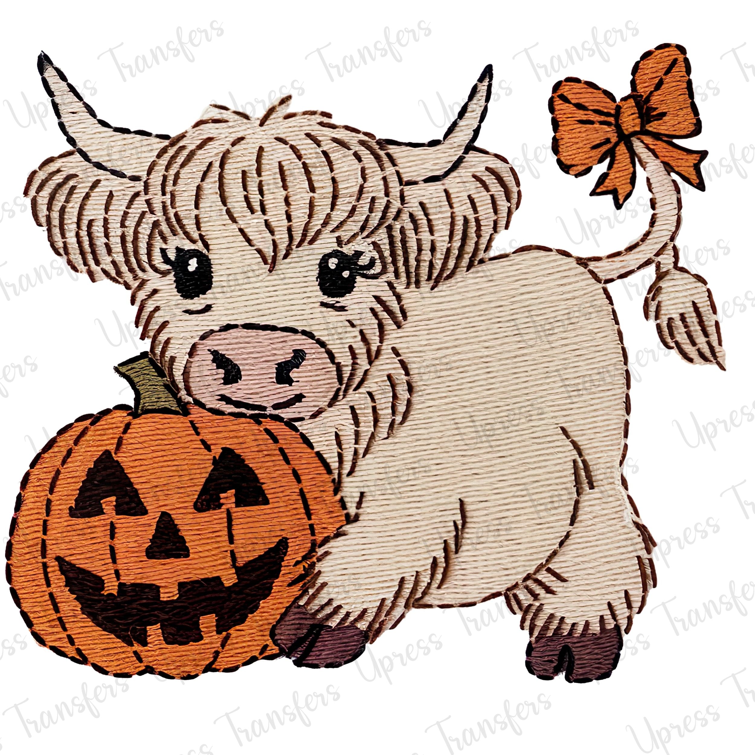 Hand Stitched Mini Cow