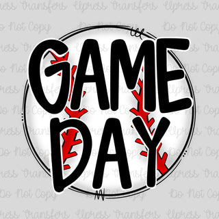 Hand drawn Baseball Gameday