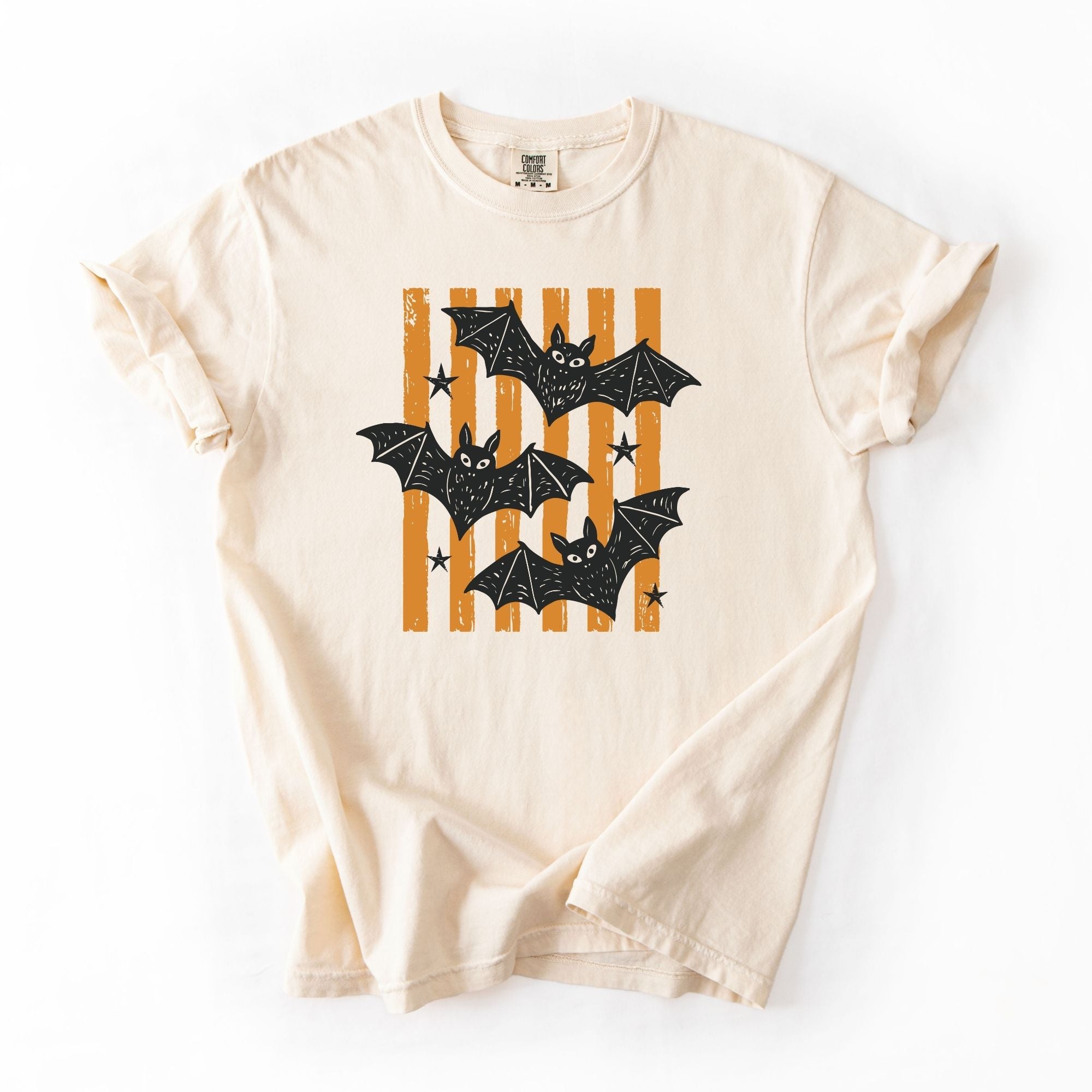 Handdrawn Bats and Stripes