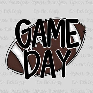 Hand drawn Football Gameday