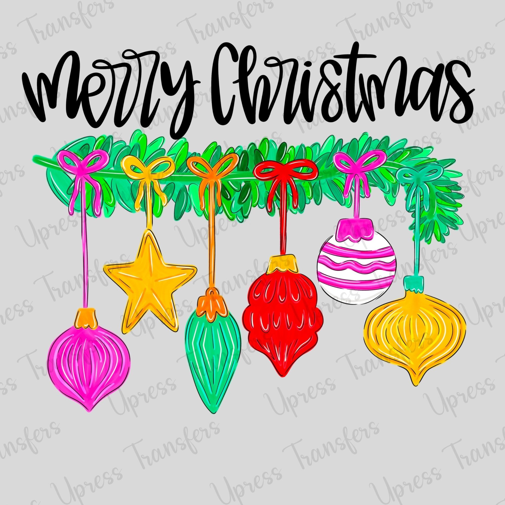 Hanging Tinsel Christmas