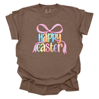 Happy Easter Faux Stitched Bow