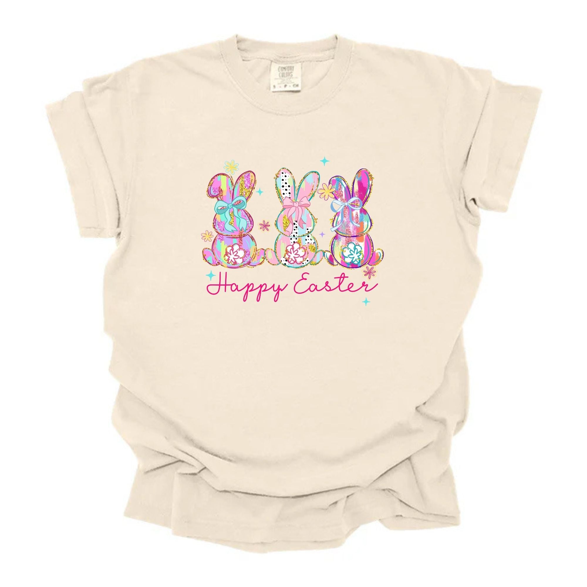 Happy Easter Preppy Brushstroke