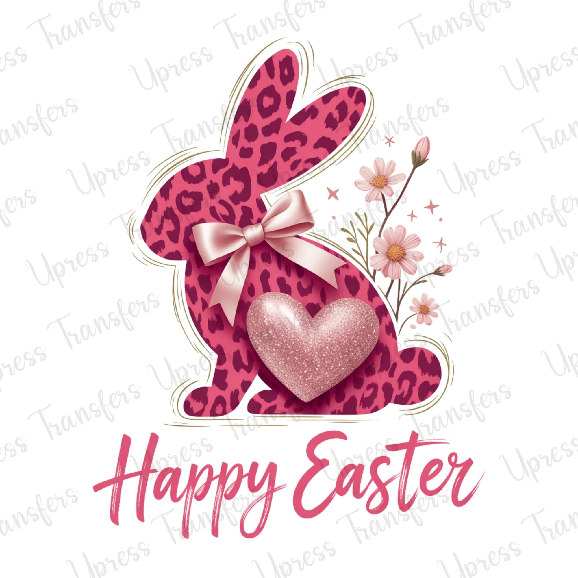 Happy Easter Soft Bunny Pink