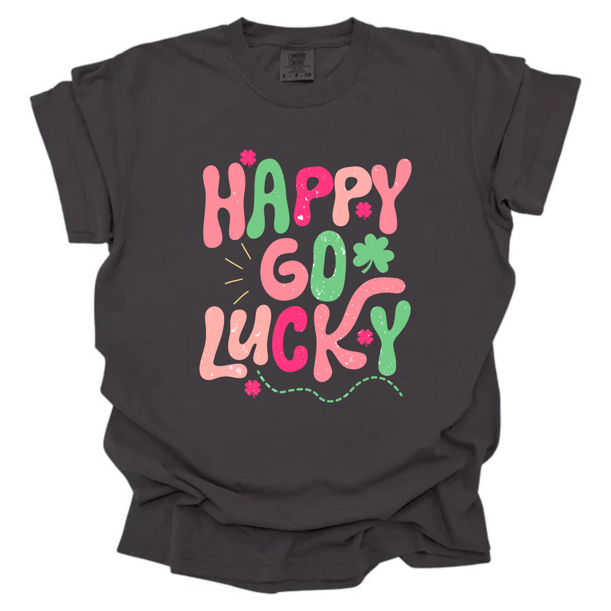 Happy Go Lucky Distressed