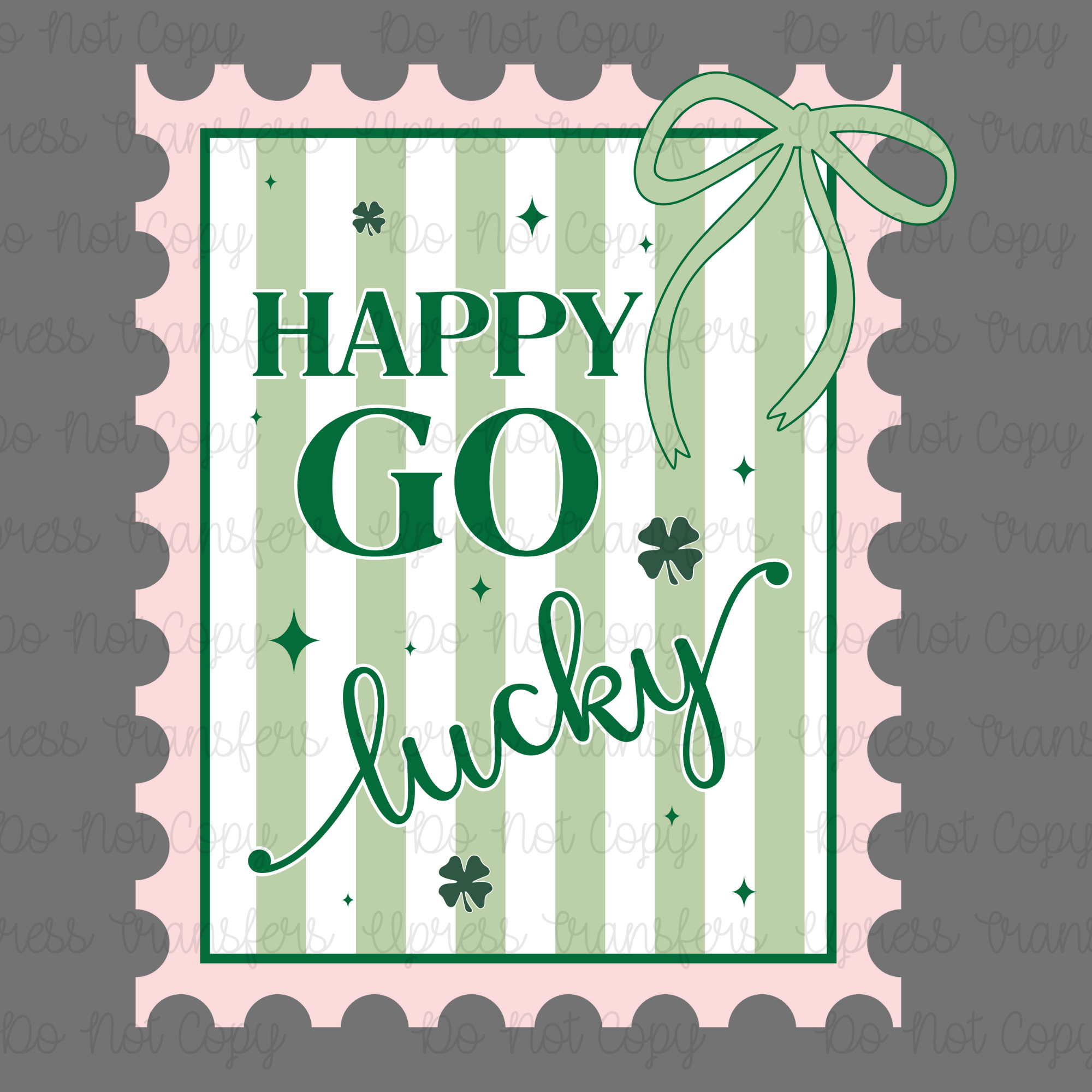 Happy Go Lucky Stamp