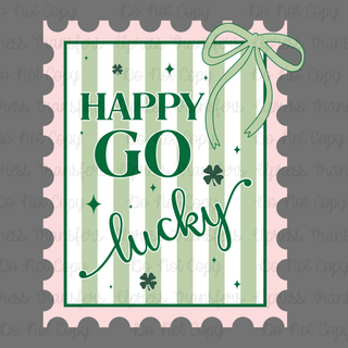 Happy Go Lucky Stamp